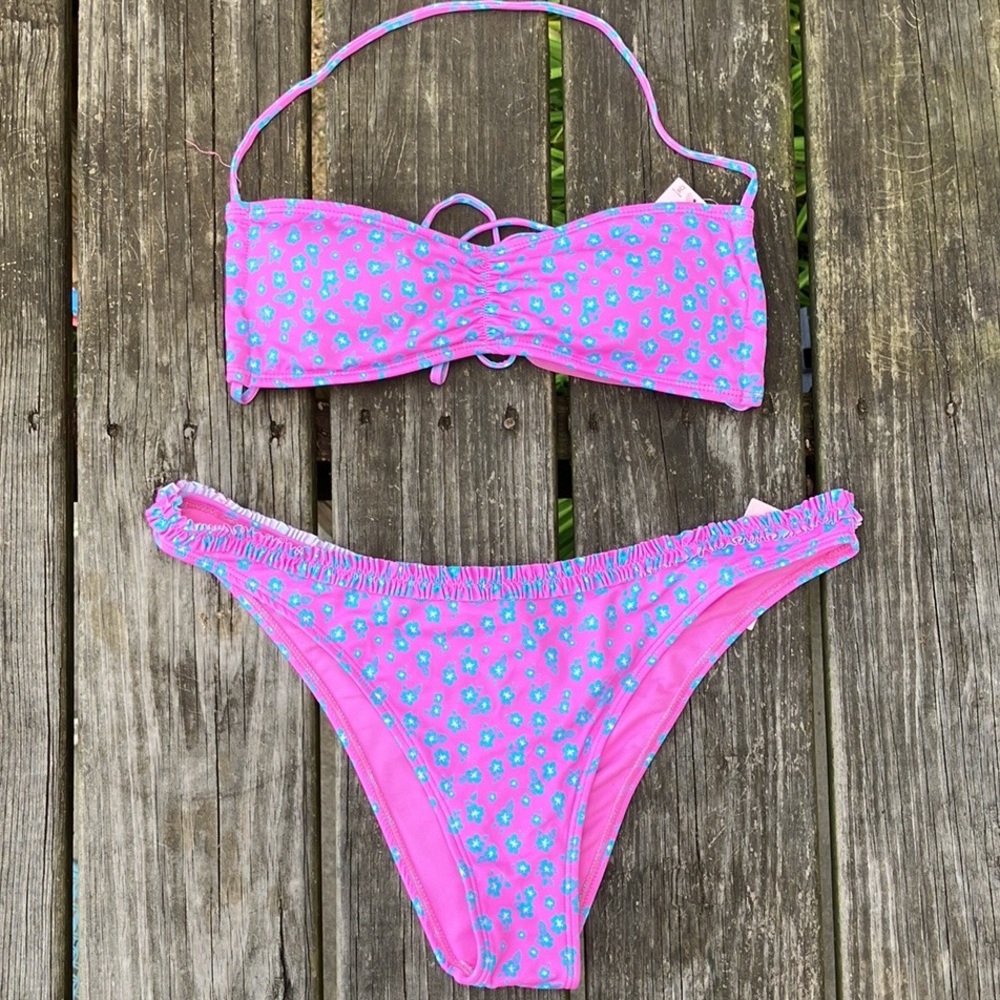 NWT Floral Bikini